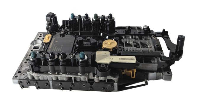 Thumbnail 4: 11 MERCEDES E350 W212 RWD 722.9 7G-TRONIC LOWER TRANS VALVE BODY CONDUCTOR PLATE