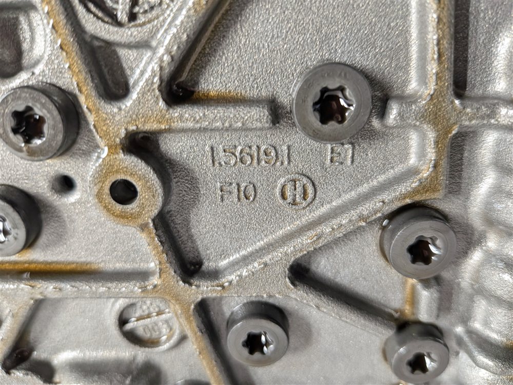 Thumbnail 6: 11 MERCEDES E350 W212 RWD 722.9 7G-TRONIC LOWER TRANS VALVE BODY CONDUCTOR PLATE