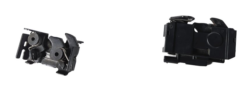 Thumbnail 3: 2011 MERCEDES E350 (W212) FRONT LEFT/RIGHT LOWER HOOD LID LOCK LATCH CATCH SET/2