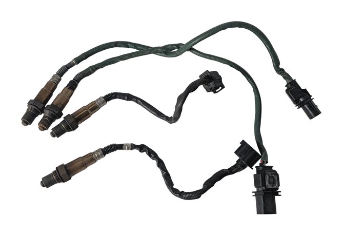 Thumbnail 2: 2011 MERCEDES E350 (W212) 3.5L V6 (272.980) ENGINE OXYGEN O2 LAMBDA SENSOR SET/4