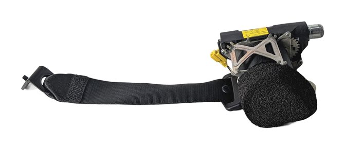 2011 MERCEDES E350 (W212) REAR LEFT SEAT SAFETY BELT SEATBELT RETRACTOR (Black)