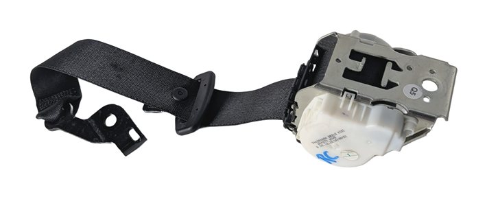 2011 MERCEDES E350 W212 REAR CENTER SEAT SAFETY BELT SEATBELT RETRACTOR (Black)