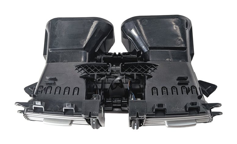 Thumbnail 2: 2011 MERCEDES E350 (W212) FRONT CENTER DASH HEAT AIR AC HVAC DUAL VENT (Black)