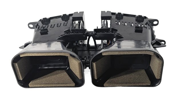 Thumbnail 4: 2011 MERCEDES E350 (W212) FRONT CENTER DASH HEAT AIR AC HVAC DUAL VENT (Black)