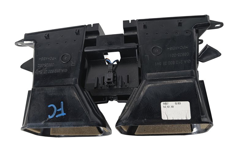 Thumbnail 6: 2011 MERCEDES E350 (W212) FRONT CENTER DASH HEAT AIR AC HVAC DUAL VENT (Black)