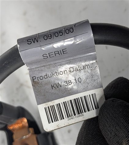 Thumbnail 7: 2011 MERCEDES E350 W212 3.5L NEGATIVE GROUND BATTERY CABLE w/IBS SENSOR TERMINAL