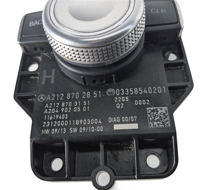 Thumbnail 7: 2011 MERCEDES E350 (W212) RADIO GPS NAVIGATION COMAND COMMAND CONTROL KNOB DIAL