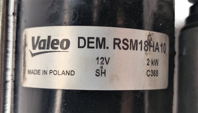 Thumbnail 7: 16-19 BMW 330E 530E 740E HYBRID (F30 G11 G30) 2.0L B48 ENGINE STARTER MOTOR