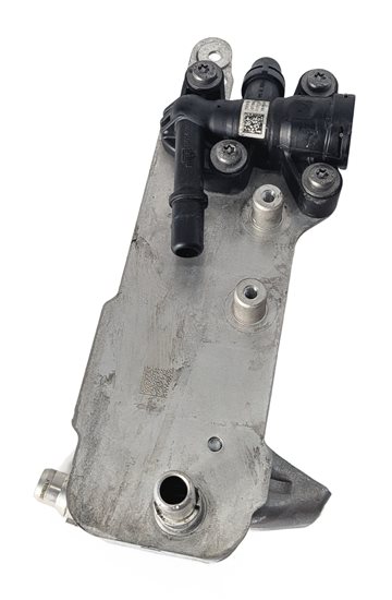 Thumbnail 2: 16-19 BMW 330E 530i X3 X4 (F30 G01 G02 G30) TRANSMISSION OIL COOLER & THERMOSTAT