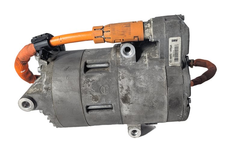 Thumbnail 2: 16-22 BMW 330E 740E X3 X5 HYBRID (F15 F30 G01 G11) AC AIR COMPRESSOR PUMP & WIRE