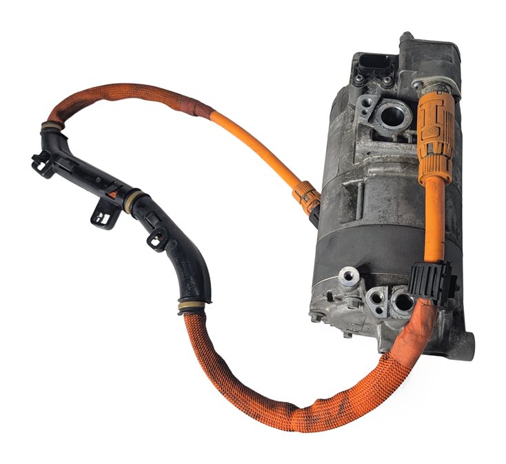 Thumbnail 4: 16-22 BMW 330E 740E X3 X5 HYBRID (F15 F30 G01 G11) AC AIR COMPRESSOR PUMP & WIRE