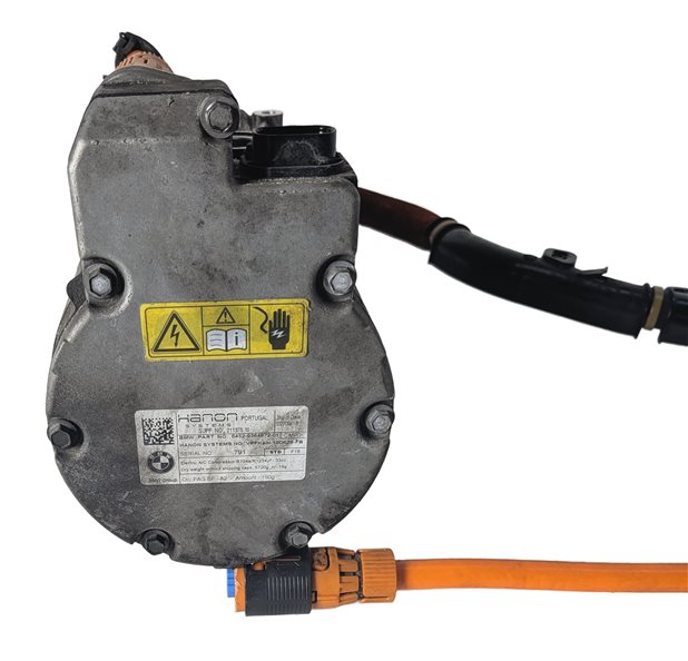 Thumbnail 5: 16-22 BMW 330E 740E X3 X5 HYBRID (F15 F30 G01 G11) AC AIR COMPRESSOR PUMP & WIRE