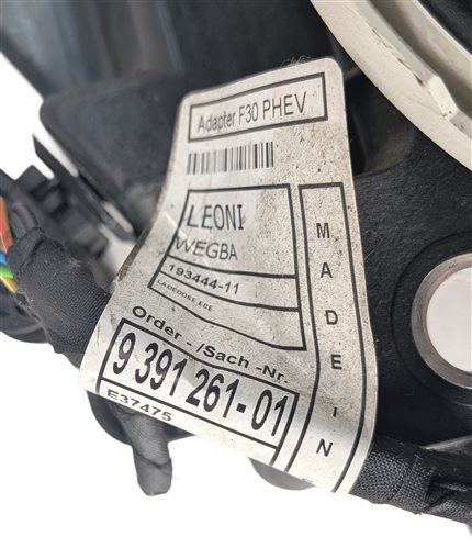 Thumbnail 11: 16-18 BMW 330E (F30) HYBRID HIGH VOLTAGE BATTERY CHARGER PLUG CHARGING PORT