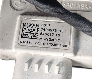 Thumbnail 8: 16-18 BMW 330E (F30) HYBRID HIGH VOLTAGE BATTERY CHARGER PLUG CHARGING PORT
