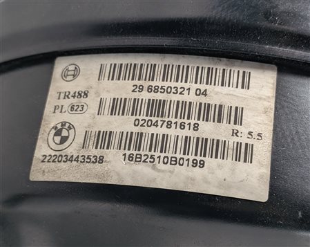 Thumbnail 6: 13-18 BMW ACTIVEHYBRID-3 330E (F30) POWER BRAKE BOOSTER w/ MASTER CYLINDER