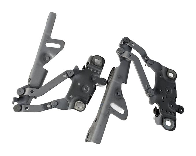 Thumbnail 2: 12-21 BMW 2 3 4 SERIES (F22 F30 F32 F34) LEFT & RIGHT HOOD HINGE SET 2 (Silver)
