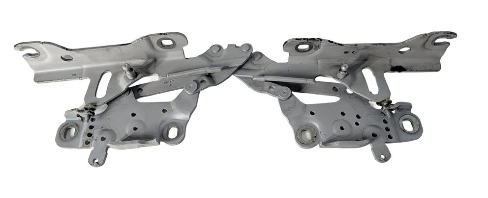 Thumbnail 5: 12-21 BMW 2 3 4 SERIES (F22 F30 F32 F34) LEFT & RIGHT HOOD HINGE SET 2 (Silver)