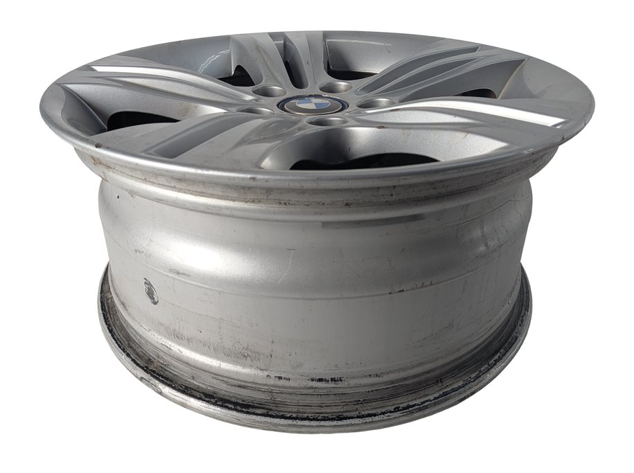 Thumbnail 3: 12-18 BMW 3 4 SERIES F30 F32 17x7.5 DOUBLE 5-SPOKE ALUMINUM WHEEL RIM SILVER