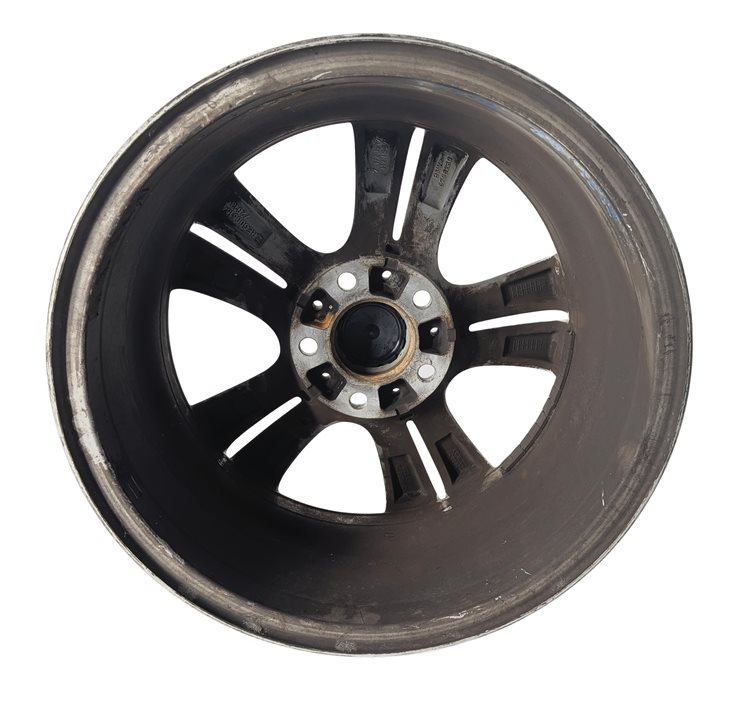 Thumbnail 4: 12-18 BMW 3 4 SERIES F30 F32 17x7.5 DOUBLE 5-SPOKE ALUMINUM WHEEL RIM SILVER