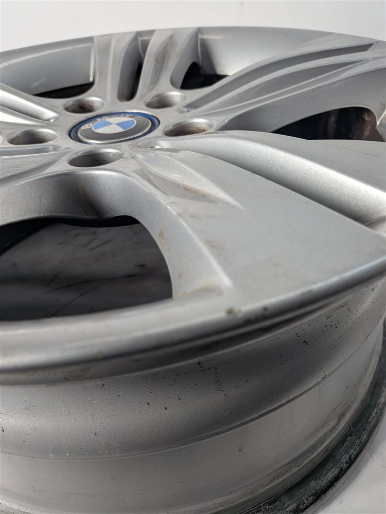 Thumbnail 16: 12-18 BMW 3 4 SERIES F30 F32 17x7.5 DOUBLE 5-SPOKE ALUMINUM WHEEL RIM SILVER
