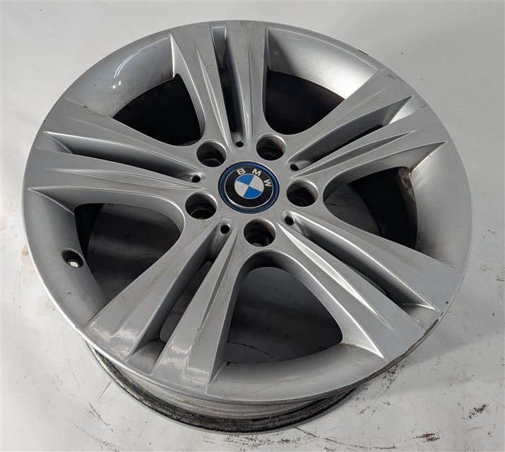 Thumbnail 2: 12-18 BMW 3 4 SERIES F30 F32 17x7.5 DOUBLE 5-SPOKE ALUMINUM WHEEL RIM SILVER