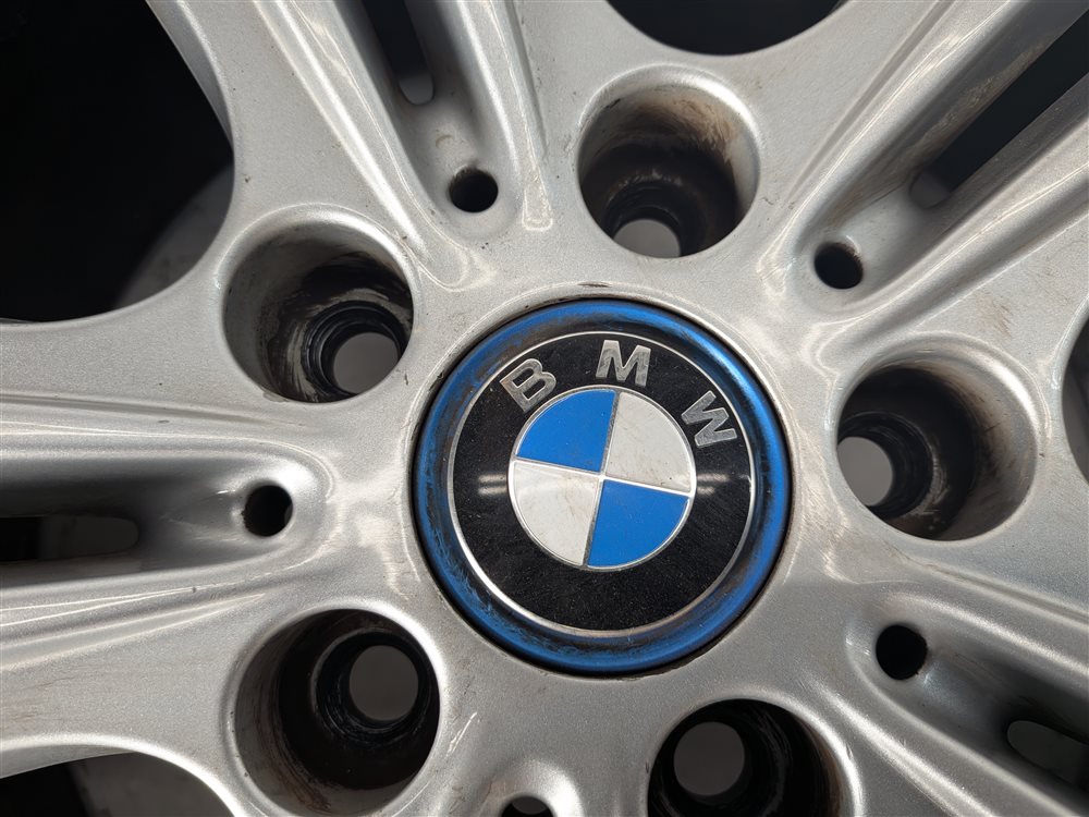 Thumbnail 3: 12-18 BMW 3 4 SERIES F30 F32 17x7.5 DOUBLE 5-SPOKE ALUMINUM WHEEL RIM SILVER