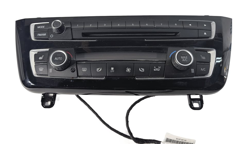 Thumbnail 7: 14-21 BMW 2 3 4 SERIES (F22 F30 F32) FRONT A/C HEATER CLIMATE CONTROL PANEL