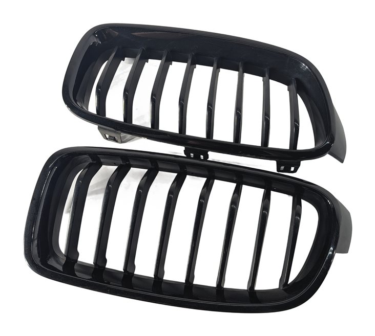 Thumbnail 2: 12-18 BMW 3 SERIES (F30) ///M-SPORT FRONT LEFT & RIGHT UPPER KIDNEY GRILLE SET/2