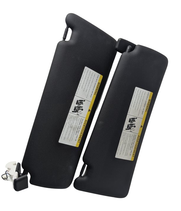 Thumbnail 2: 12-19 BMW 3 4 SERIES (F30 F31 F32 F33) FRONT LEFT & RIGHT SUNVISOR SET (Black)