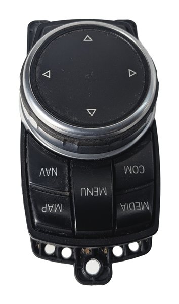 Thumbnail 8: 12-20 BMW 2 3 4 SERIES (F22 F30 F32 F34) STEREO NAVIGATION i-DRIVE SWITCH KNOB