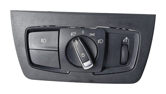 12-22 BMW 2 3 4 SERIES F22 F30 F32 HEADLIGHT FOG DIMMER SWITCH BLACK