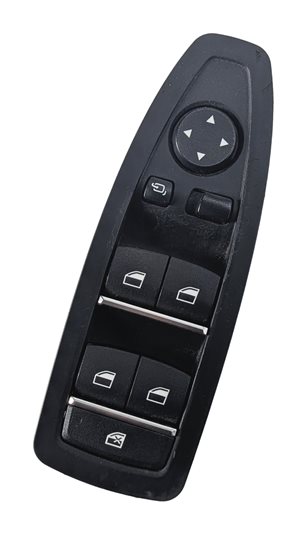Thumbnail 2: 2012-2019 BMW 3 4 M3 X3 X4 SERIES FRONT LEFT DRIVER WINDOW SWITCH P-FOLD (BLACK)