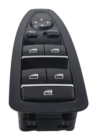 Thumbnail 3: 2012-2019 BMW 3 4 M3 X3 X4 SERIES FRONT LEFT DRIVER WINDOW SWITCH P-FOLD (BLACK)
