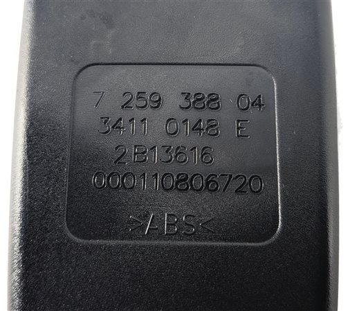 Thumbnail 8: 12-19 BMW 2 3 4 M3 (F22 F32 F33 F34 F36) FRONT RIGHT PASSENGER SEATBELT RECEIVER
