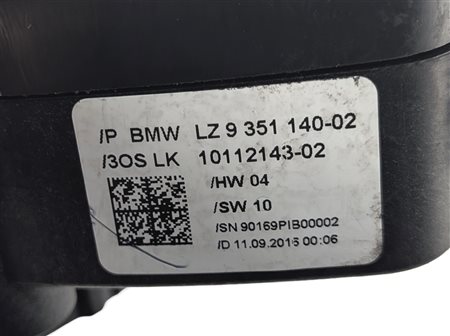 Thumbnail 10: 2012-2017 BMW 2 3 4 SERIES (F22 F30 F32) COLUMN BLINKER WIPER COMBINATION SWITCH