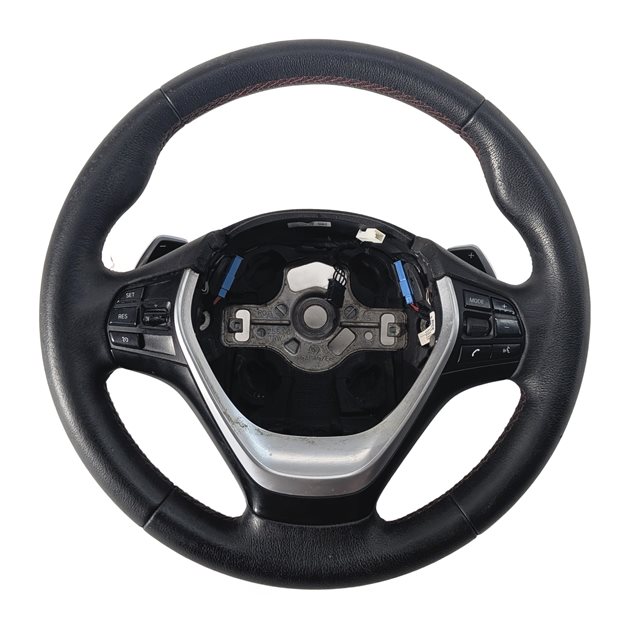 13-18 BMW 3 4 SERIES F30 F31 F32 F33 F34 3-SPOKE SPORT STEERING WHEEL w/ PADDLES