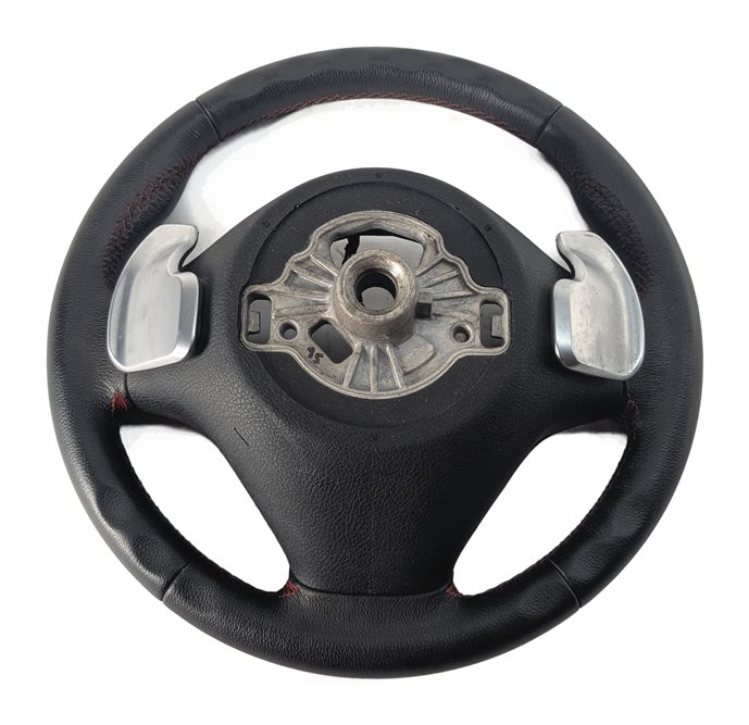 Thumbnail 5: 13-18 BMW 3 4 SERIES F30 F31 F32 F33 F34 3-SPOKE SPORT STEERING WHEEL w/ PADDLES
