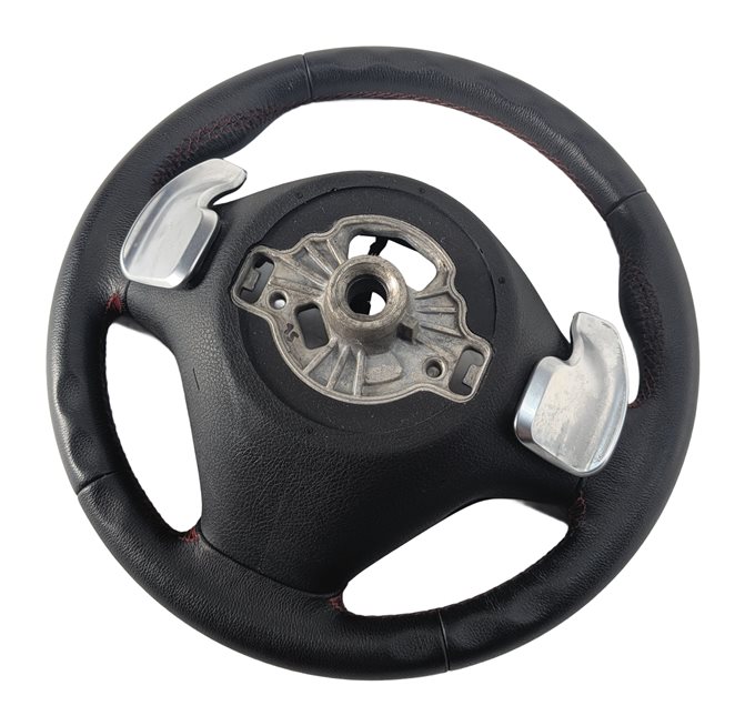Thumbnail 6: 13-18 BMW 3 4 SERIES F30 F31 F32 F33 F34 3-SPOKE SPORT STEERING WHEEL w/ PADDLES