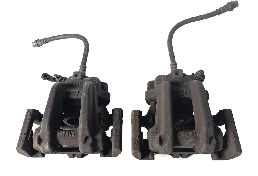 Thumbnail 3: 14-21 2 3 4 SERIES F30 F32 FRONT LEFT & RIGHT BRAKE CALIPER SET/2 (NON-SPORT)