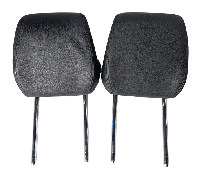 2014 BMW 328D (F30) FRONT LEFT & RIGHT SEAT HEADREST SET/2 (Black)