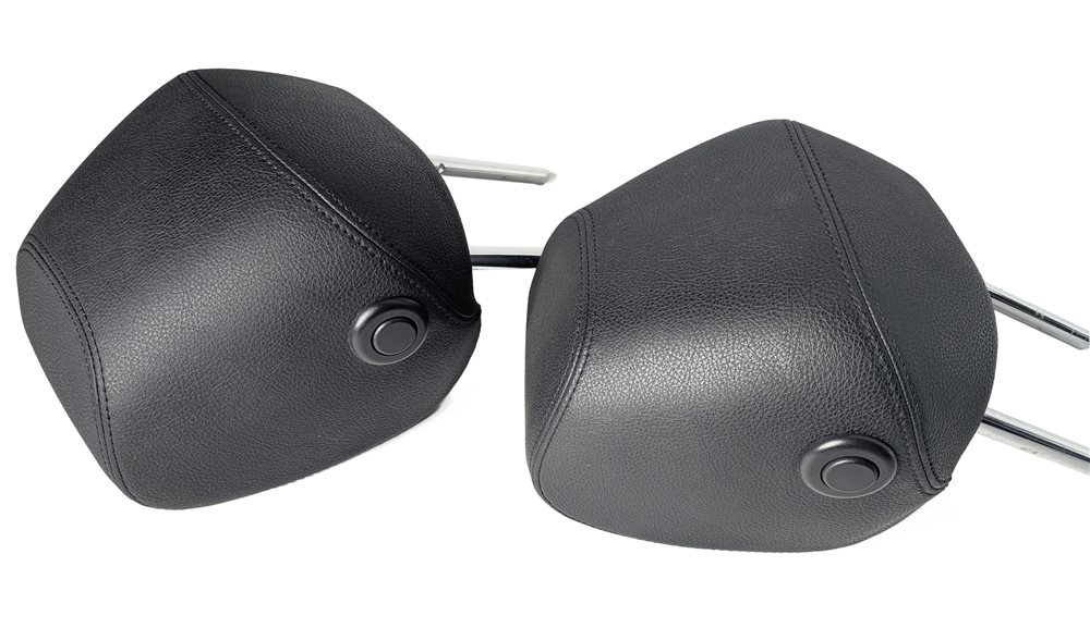 Thumbnail 7: 2014 BMW 328D (F30) FRONT LEFT & RIGHT SEAT HEADREST SET/2 (Black)