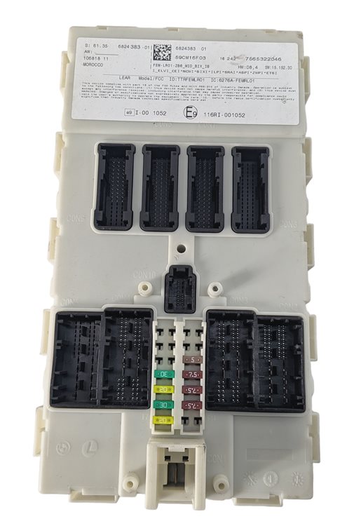 Thumbnail 12: 16-18 BMW 330E (F30) 2.0L B48 ENGINE BCM DME ECM ECU BODY CONTROL MODULE KEY SET