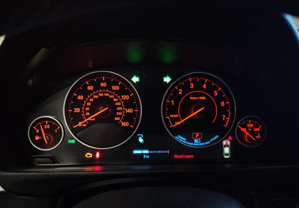 Thumbnail 2: 12-20 BMW 3 4 SERIES (F30 F32) SPORT SPEEDOMETER INSTRUMENT GAUGE CLUSTER (131k)