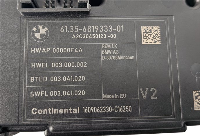Thumbnail 6: 13-19 BMW 328i 330i 335i 428i 435i M3 M4 (F30 F31 F32) REAR BODY CONTROL MODULE