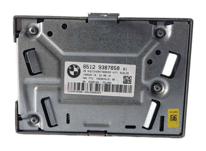 Thumbnail 7: 2016-2019 BMW 3-SERIES (F30 F31) RADIO STEREO HiFi AUDIO AMP AMPLIFIER