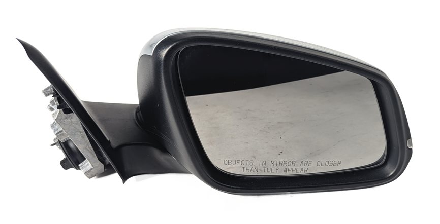 Thumbnail 4: 17-19 BMW 3-SERIES (F30) RIGHT DOOR MIRROR w/PFOLD HEAT MEMORY AUTODIM (Silver)