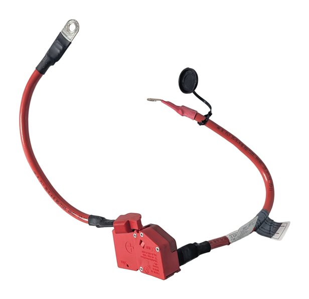 Thumbnail 2: 2017 BMW 330E (F30) 2.0L POSITIVE BATTERY CABLE LEAD w/ SAFETY TERMINAL