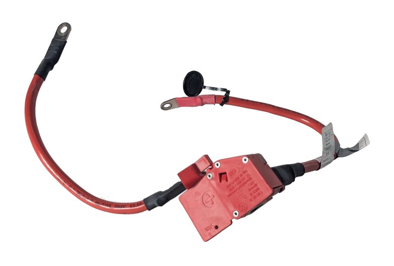 Thumbnail 3: 2017 BMW 330E (F30) 2.0L POSITIVE BATTERY CABLE LEAD w/ SAFETY TERMINAL