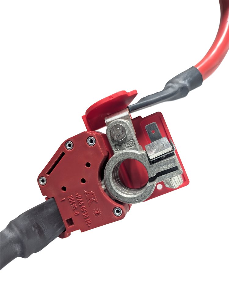 Thumbnail 5: 2017 BMW 330E (F30) 2.0L POSITIVE BATTERY CABLE LEAD w/ SAFETY TERMINAL