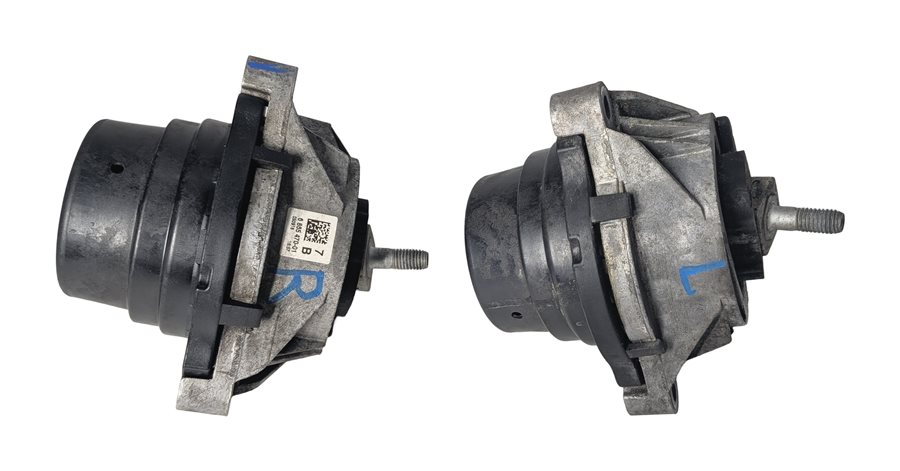 Thumbnail 4: 2017 BMW 330E (F30) 2.0L (B48) ENGINE MOTOR SUPPORT MOUNT LEFT & RIGHT SET/2